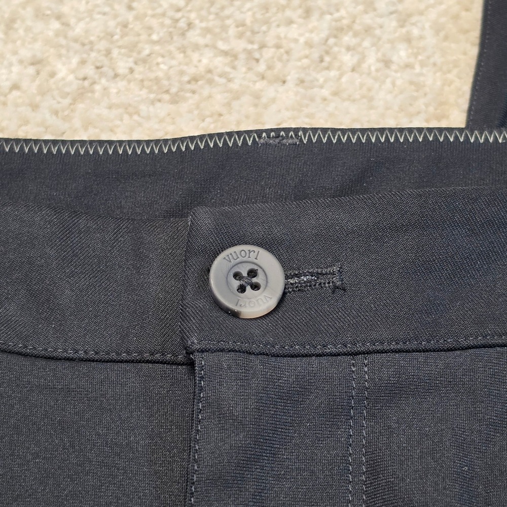 Vuori Meta Pant Black Mens 33 V430 Technical 5-Pocket Performance Trousers - Picture 11 of 11
